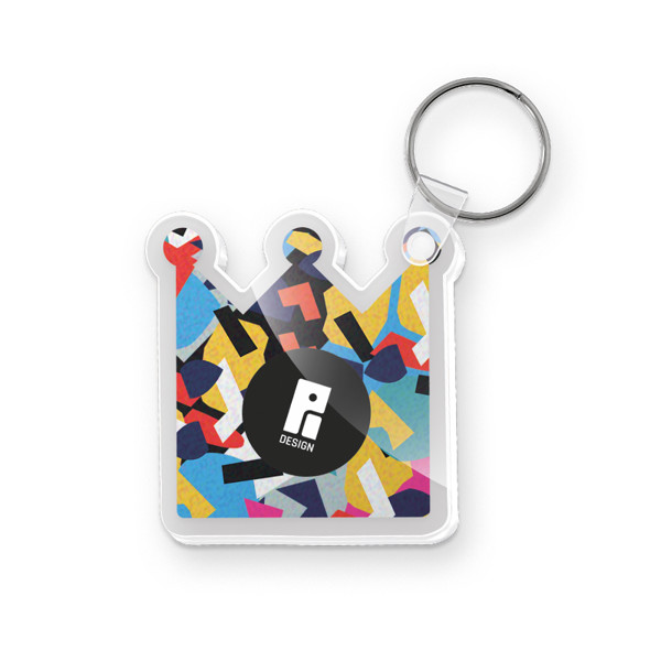KEY RING CREATION PMMA EP 3mm MAXI 40 cm2 - Transparent / Creation_OEM