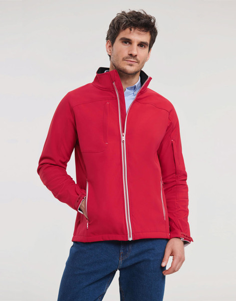 Men's Bionic Softshell Jacket - Stone / XS