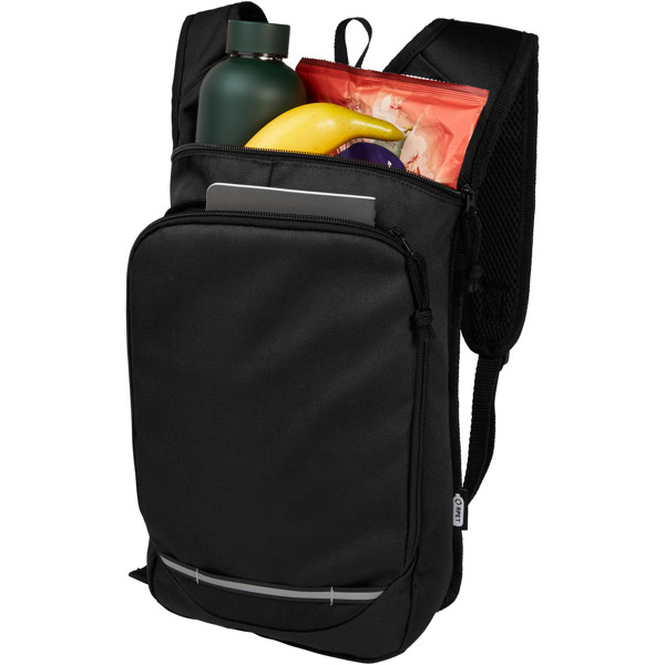 Trails GRS RPET Outdoor Rucksack 6,5 L - schwarz