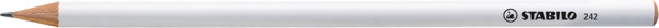 STABILO crayon graphite blanc