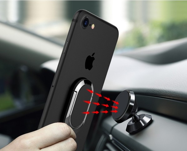 Sticky phone holder 2 - BLACK