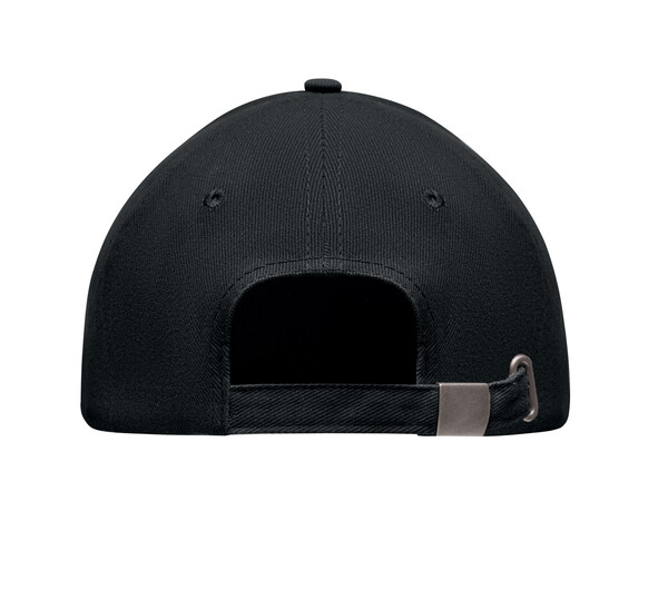 CASQUETTE 5 PANNEAUX 260 GR/M Long Beach Singa - Noir / Bleu