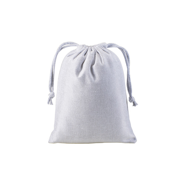 Brilliant Polycotton Gift Bag 150 G/M2, 15 X 20 Cm - White