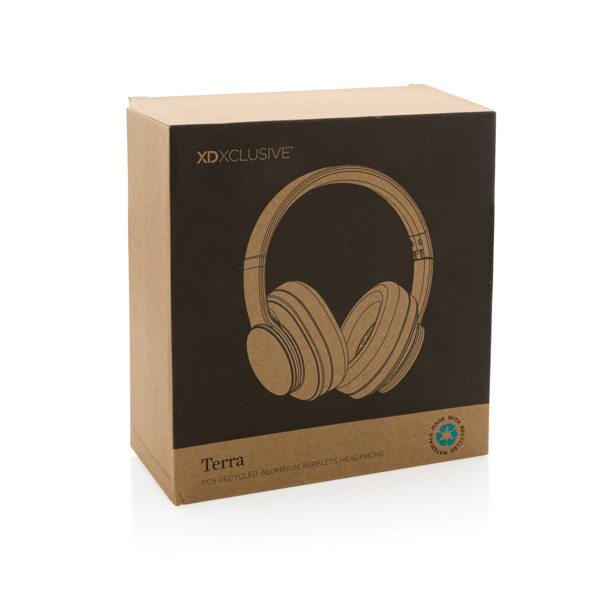 Terra RCS recycled aluminium wireless headphone