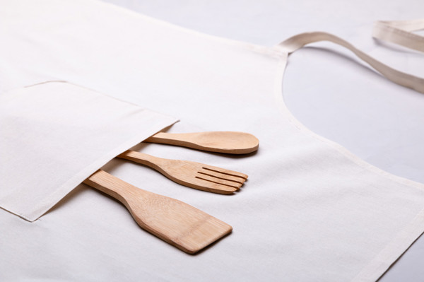 Cotton Apron Crudo