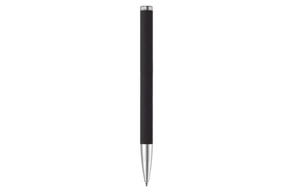 Stylo Modena Métal toucher doux - Noir