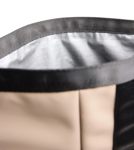 VINGA Baltimore RCS Roll-top cooler bag - Greige