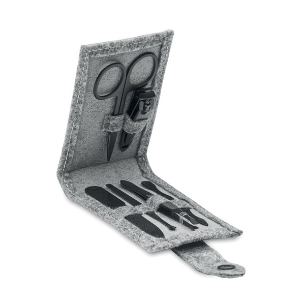 Nailkit Felt manikirni set, RPET, 6 delni