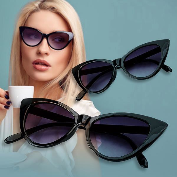 Óculos De Sol Tabby Lentes Com Proteção Uv400 - Branco