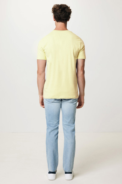 Tričko Iqoniq Brett z recykl. bavlny - Cream Yellow / XS