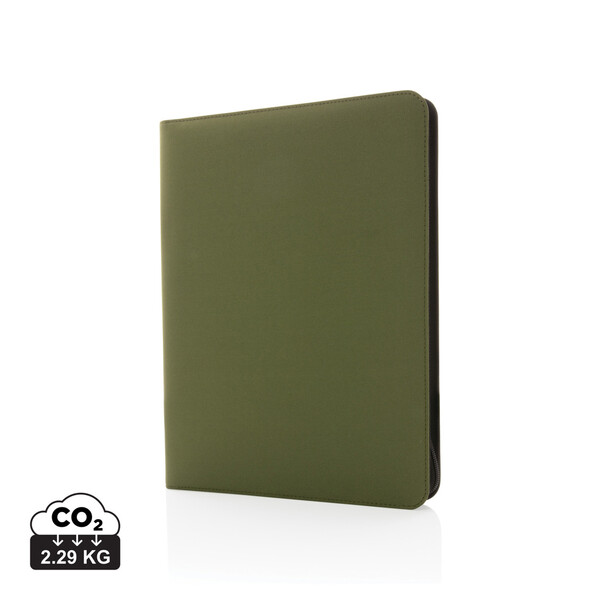 Impact Aware tech portfolio A4, 300D recycled rPET - Green