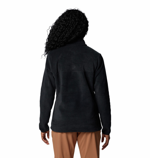 Columbia Women's Benton Springs™ 1/2 Snap Pull Over II Fleece - BLACK - M