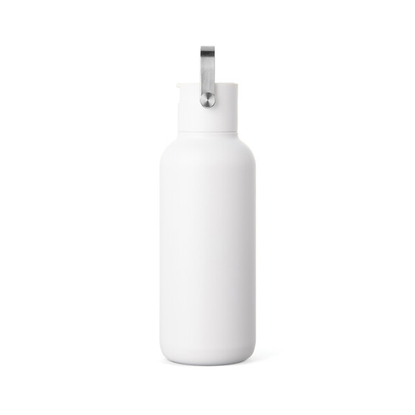 VINGA Cael RCS SS sip bottle 600ML - White