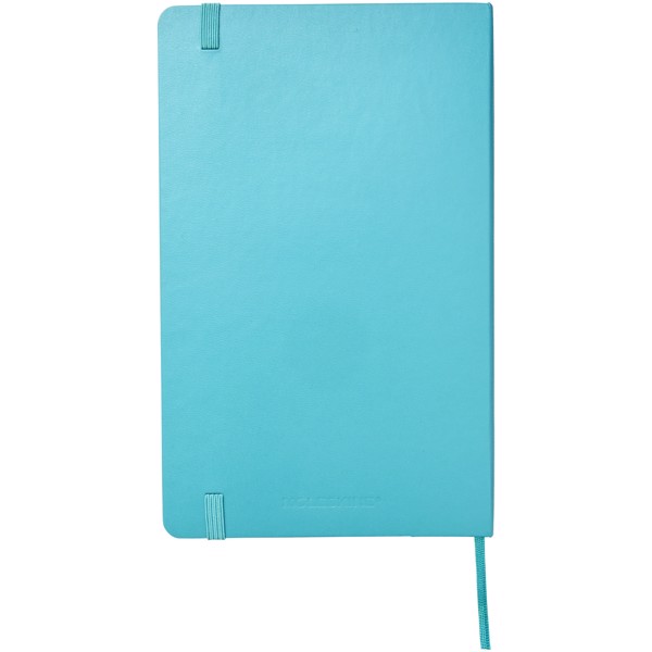 Moleskine Classic L hard cover notebook - ruled - Reef Blue