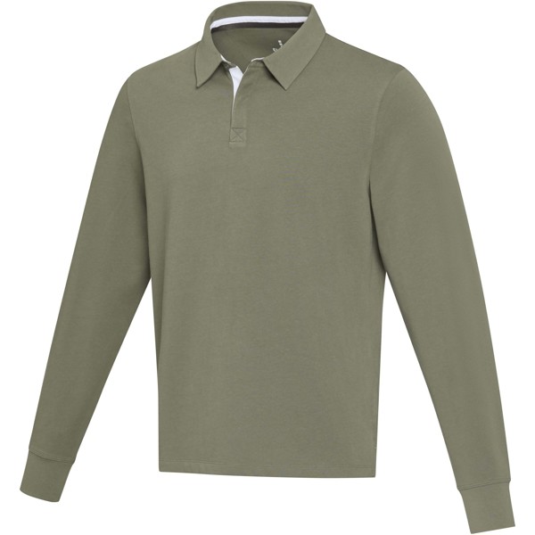 Felpa polo da rugby unisex Clyde - Verde / M