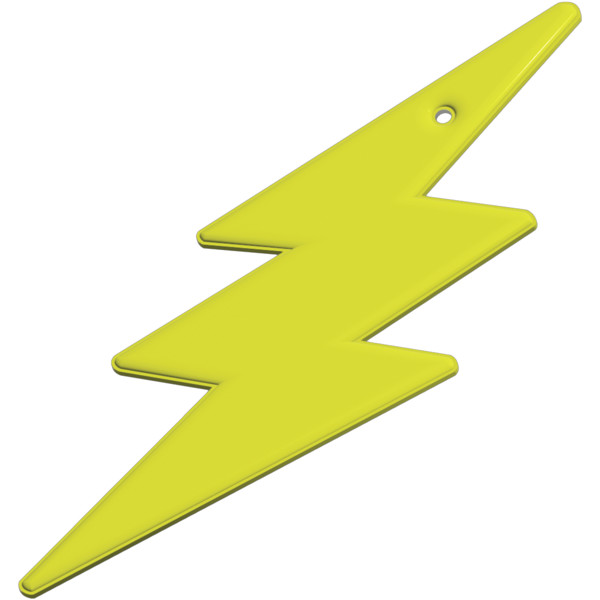 Pendente ´refletor de PVC de relâmpago RFX™ - Amarelo neón