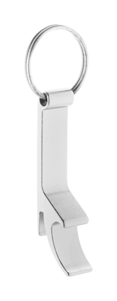 Bottle Opener Keyring Rallop - Silver
