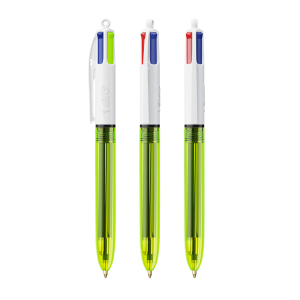 BIC® 4 Colours® Fluo ballpen