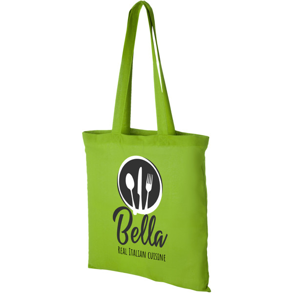 Shopper in cotone 180 g/m² Peru - 7L - Verde lime
