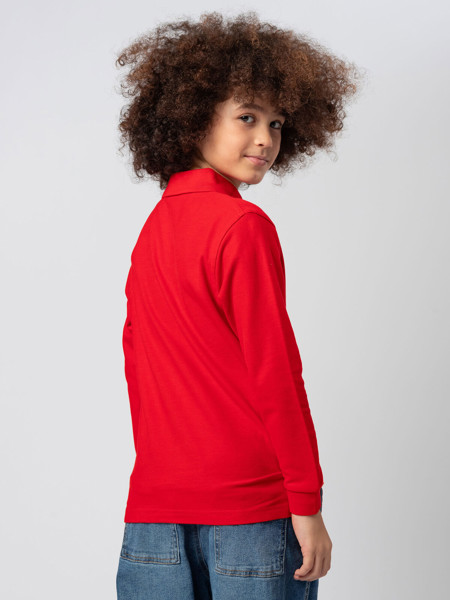 Evolution Polo Kids LS - White / 11/12