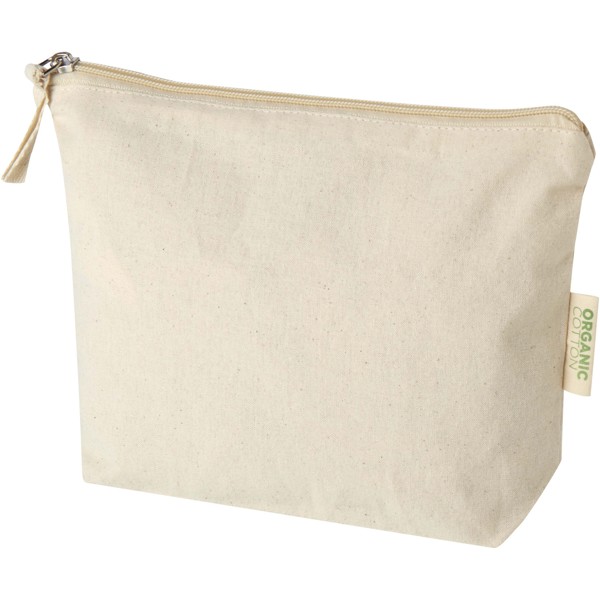 Orissa 180 g/m² Kosmetiktasche aus Bio-Baumwolle 1L