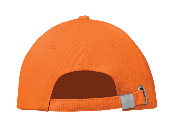 6 panelová baseballová čepice Buffalo - Oranžová