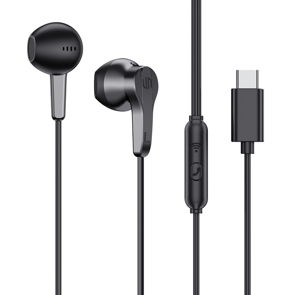 Urban Vitamin Hartford RCS wired earbuds - Black