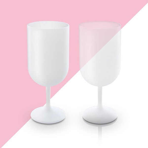 18 cl wine glass - Blanc opaque / 