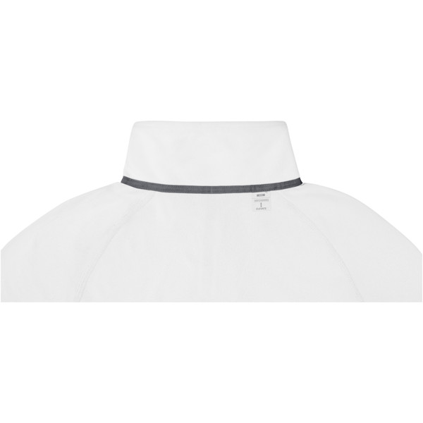 Zelus men's fleece jacket - White / 3XL