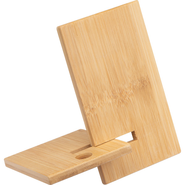 Bamboo Phone Holder HENRIETTE - Beige