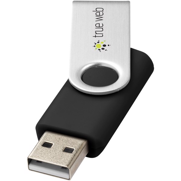 Rotate-basic 32GB USB flash drive - Solid Black