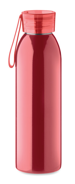 Bottiglia in acciaio inox 650ml Bira - Rosso