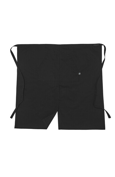 Cottover Gots Waist Apron Long black ONE