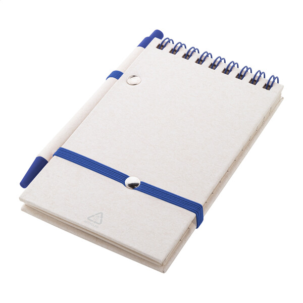 Carnet de notes en carton de pack de lait Relact Jot - Bleu