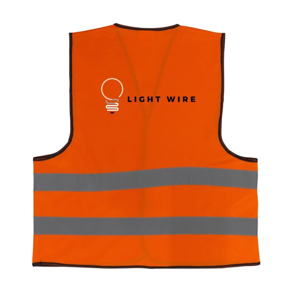 SafetyFirst veste de sécurité - orange fluo