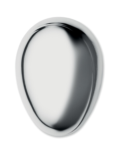 Anti-tangle hairbrush - Shiny Silver