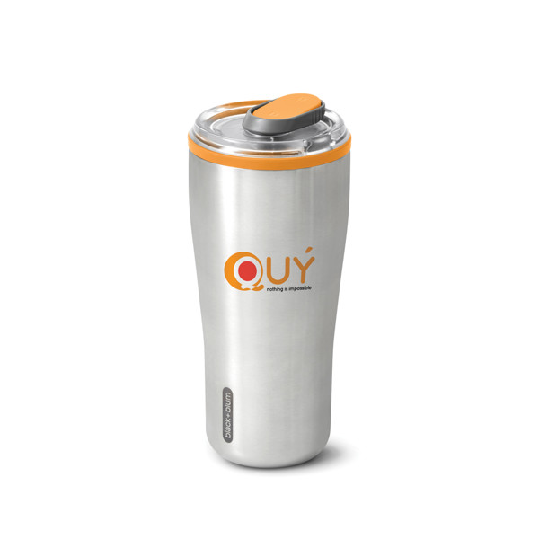 Cestovní nerezový termo hrnek 600ml Black+Blum - Oranžová