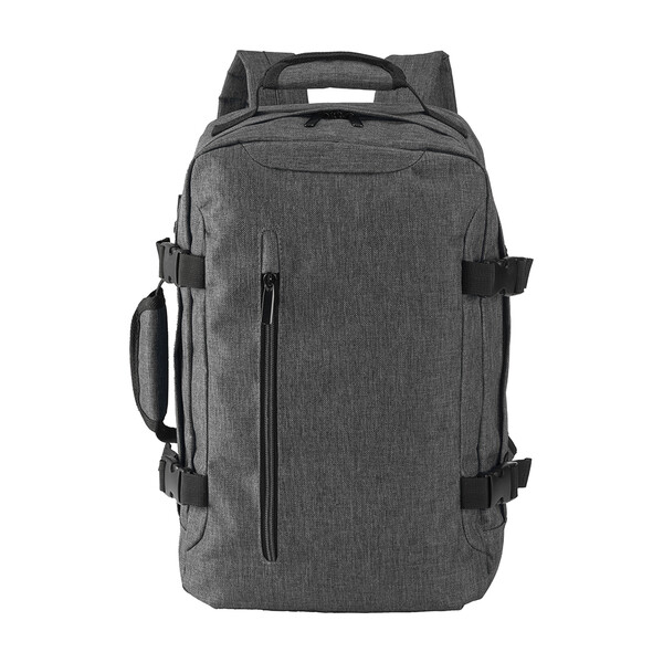 900D Melange Polyester Pc (15") σακίδιο πλάτης/τσάντα. - Grey