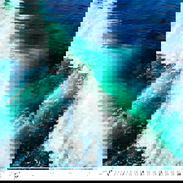 Nástěnný kalendář Aqua 2026