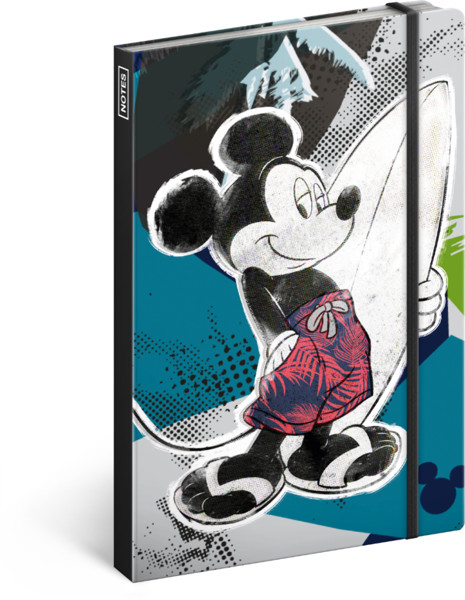 Notique Notes Mickey, Linkovaný, 13 x 21 cm