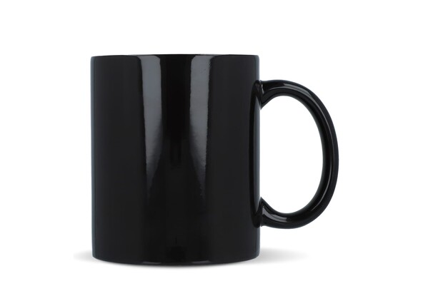 Mug magique Oslo subli 300ml - Noir / Blanc