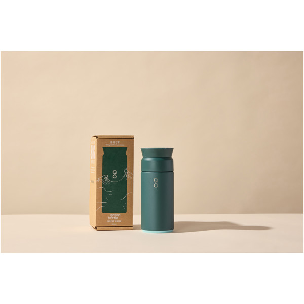 Copo térmico de 350 ml Ocean Bottle - Verde floresta