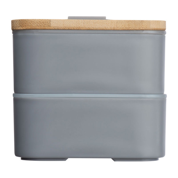 Lunchbox Pescara 2 x 600 ml - Grey