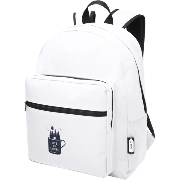 Retrend GRS RPET-Rucksack 16L - weiss