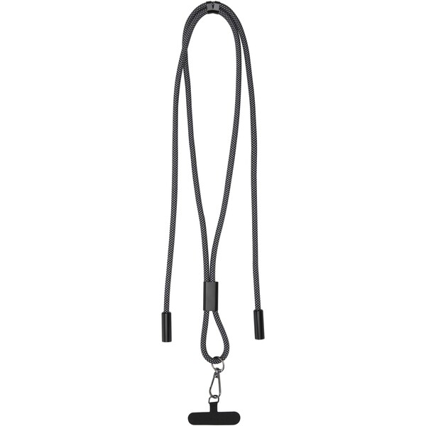 SMART 65W RPET charging cable with lanyard