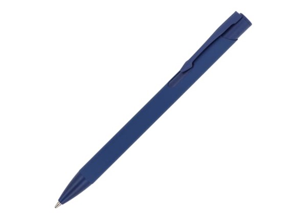 Stylo à bille Alicante softtouch Deluxe - Bleu foncé