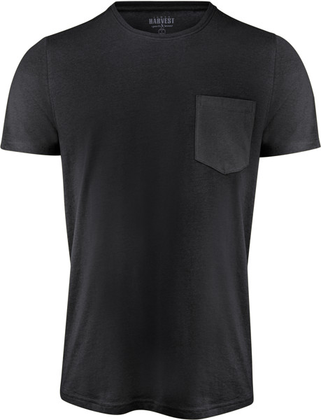 Men's T-Shirt "Two-Tone" James Harvest | Walcott T-Shirt Men - Black / M