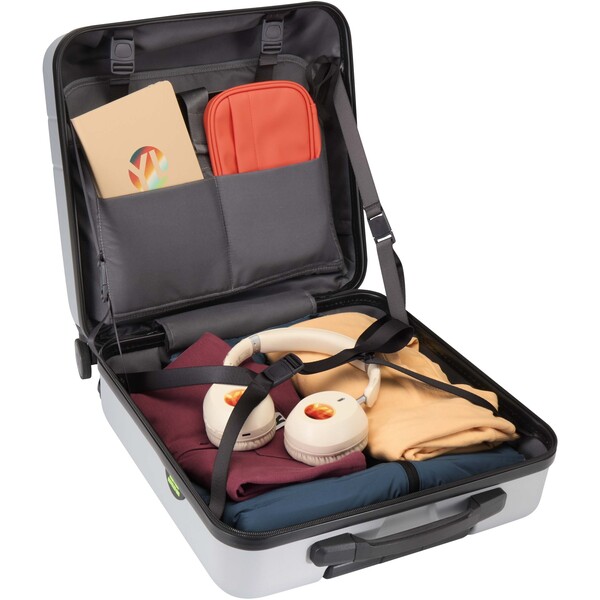 Rover 16” GRS recycled laptop trolley 30L - Silver