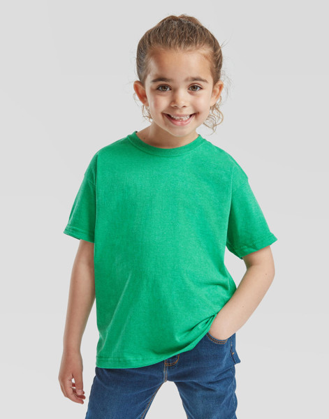 Kids Valueweight T - White / 152 (12-13)