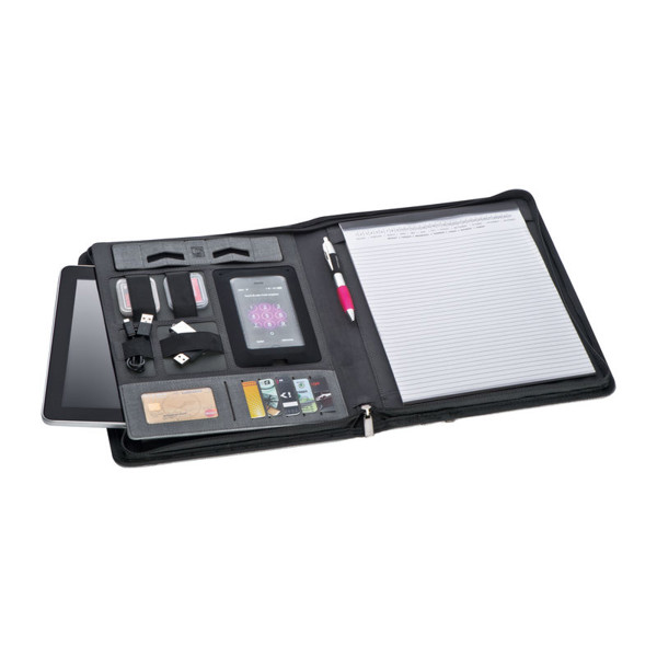 Schreibmappe mit Powerbank Elda